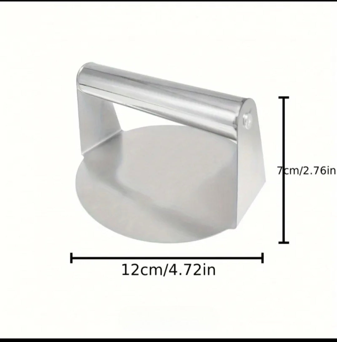 Stainless Steel Burger Press