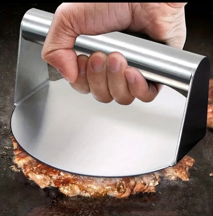 Stainless Steel Burger Press